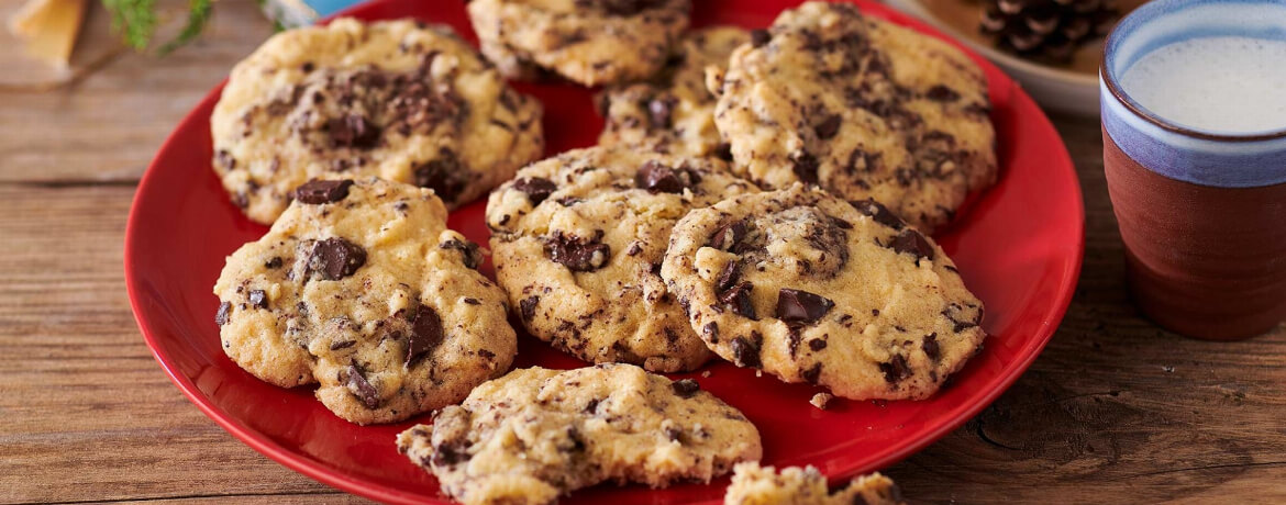 Vegane Chocolate Chip Cookies