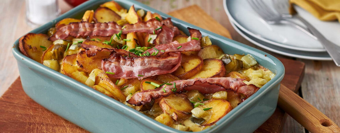 Bratkartoffel-Auflauf mit Bacon - Rezept | LIDL Kochen