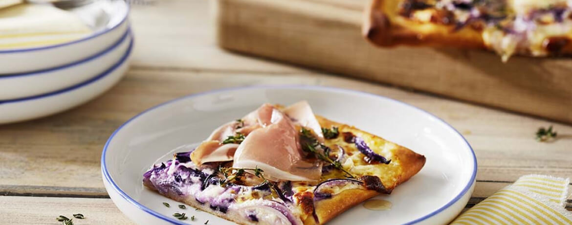 Rotkohl-Pizza für 4 Personen von lidl-kochen.de