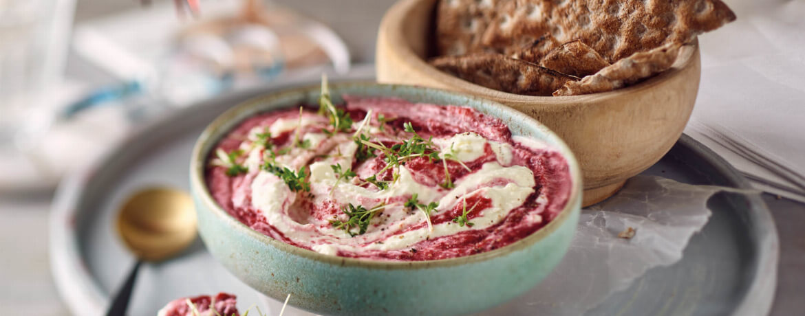 Rote-Bete-Meerrettich-Dip für 4 Personen von lidl-kochen.de