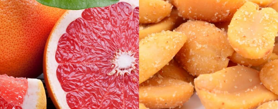 rote Grapefruit + gesalzene Erdnüsse für 4 Personen von lidl-kochen.de