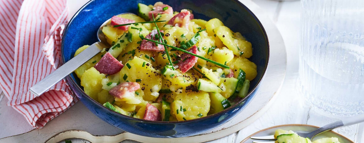 Kartoffelsalat mit Salami für 4 Personen von lidl-kochen.de