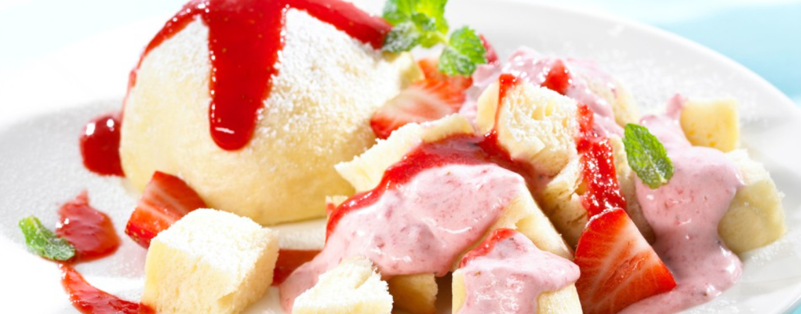 Süße Klöße mit Erdbeeren für 4 Personen von lidl-kochen.de
