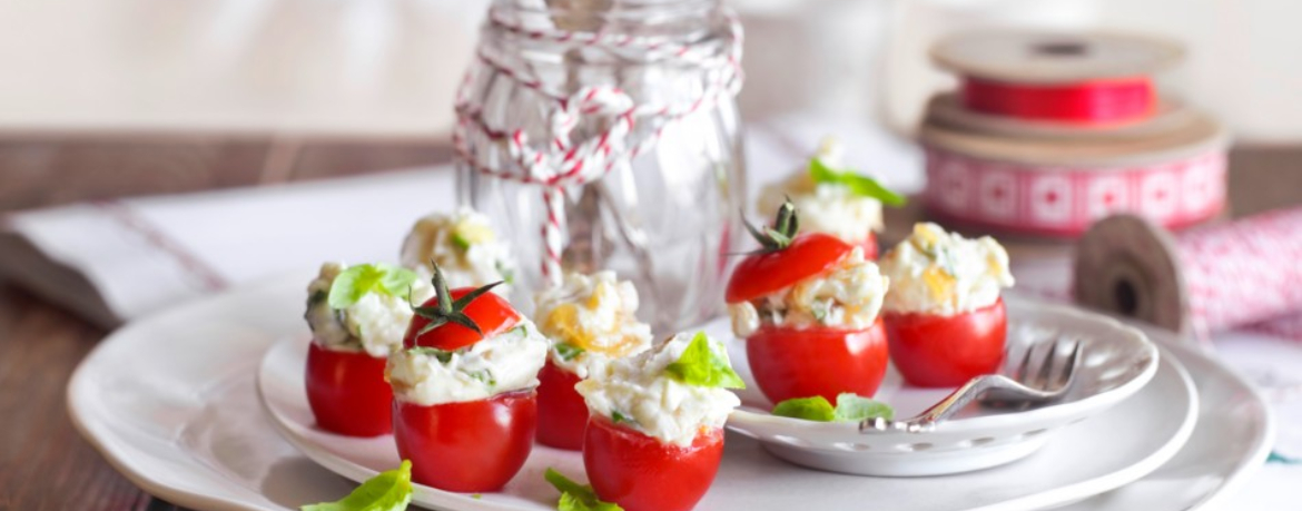 Mini-Tomaten mit Ziegenkäse für 8 Personen von lidl-kochen.de