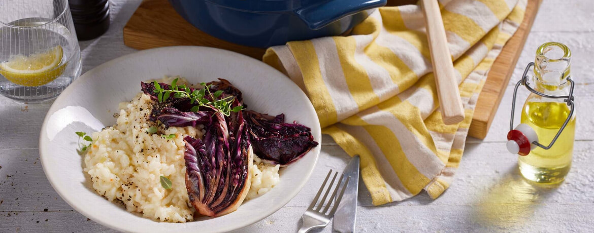 Risotto mit gebratenem Radicchio - Rezept | LIDL Kochen