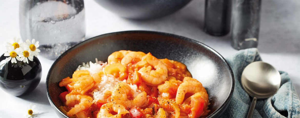 [Schnell &amp; einfach] Garnelen-Eintopf Shrimps-Gumbo | LIDL Kochen