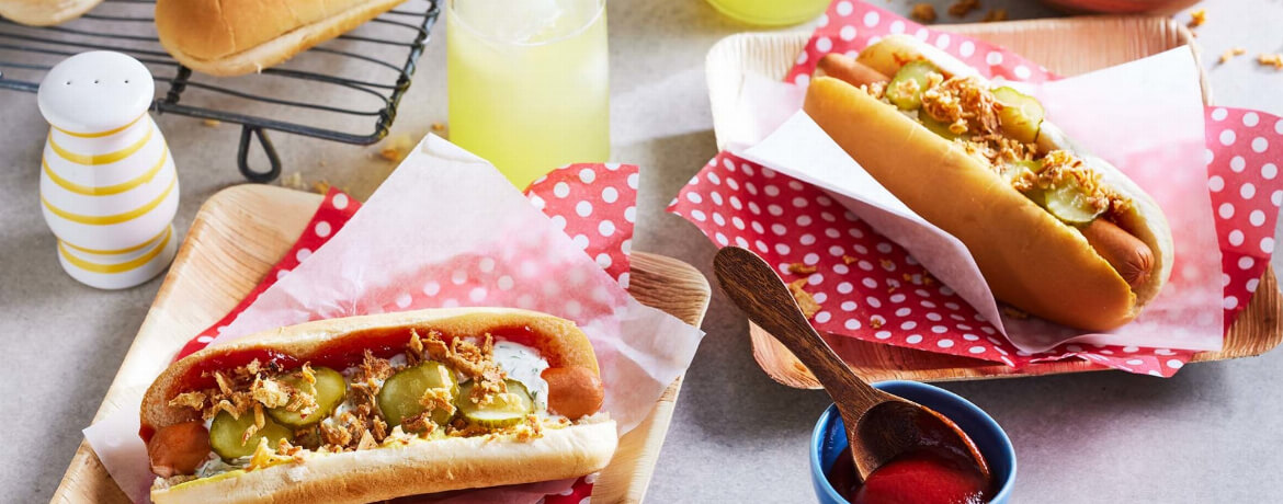 Dänische Hotdogs für 4 Personen von lidl-kochen.de