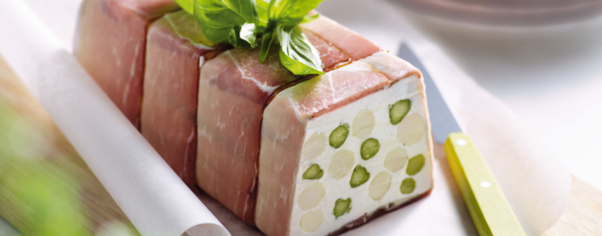 Spargel-Ziegenfrischkäse-Terrine für 4 Personen von lidl-kochen.de