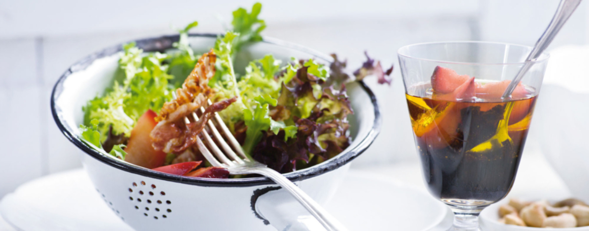 Salat mit Pflaumenvinaigrette für 4 Personen von lidl-kochen.de