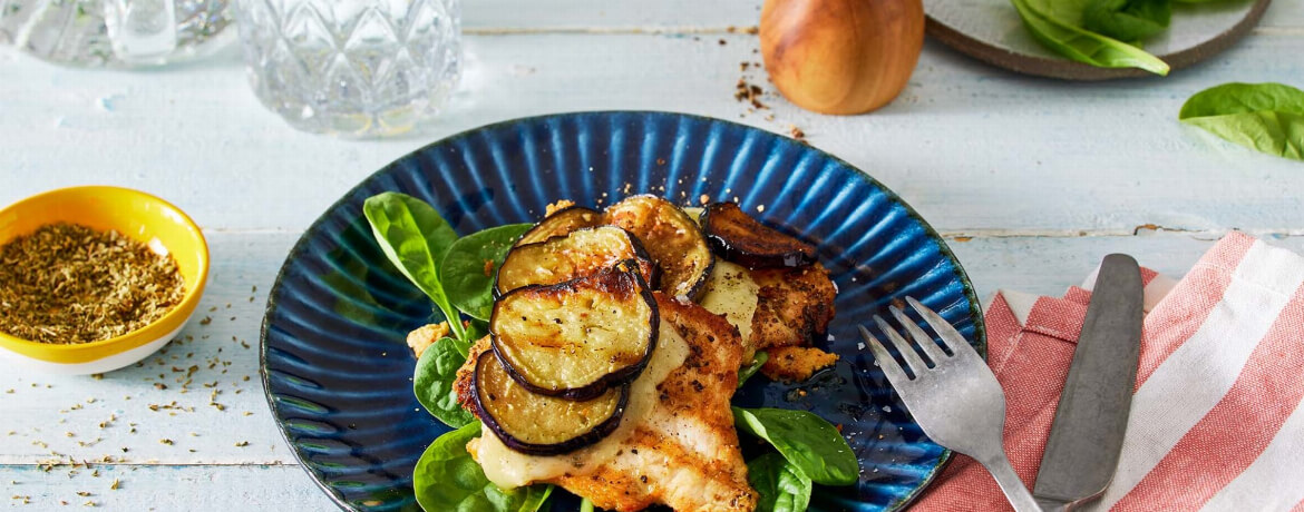 Hähnchenschnitzel mit Aubergine für 4 Personen von lidl-kochen.de