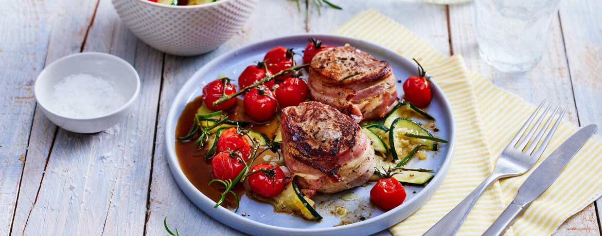 [Schnell &amp; einfach] Schweinemedaillons Speckmantel | LIDL Kochen