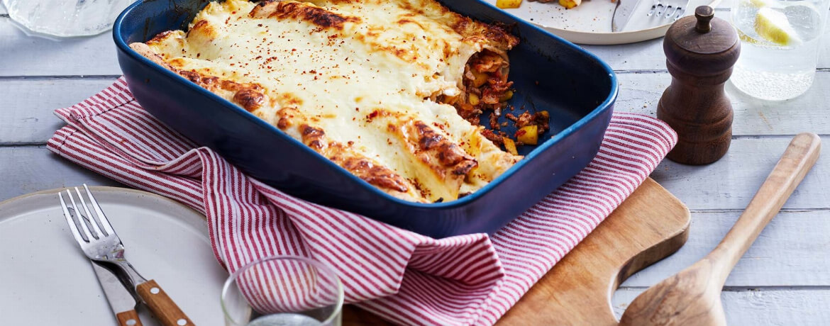 Schnell Einfach Enchiladas Hackfleich Fullung Lidl Kochen