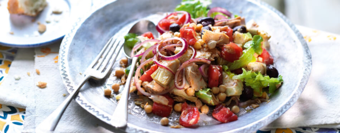 Kichererbsensalat mit Thunfisch für 4 Personen von lidl-kochen.de