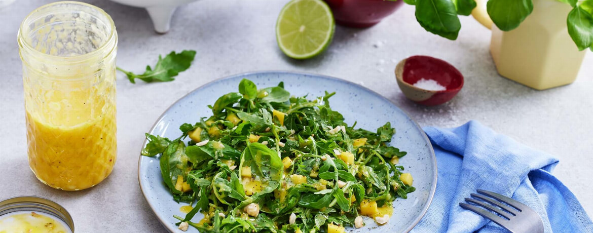 Rucolasalat mit Mangodressing für 4 Personen von lidl-kochen.de