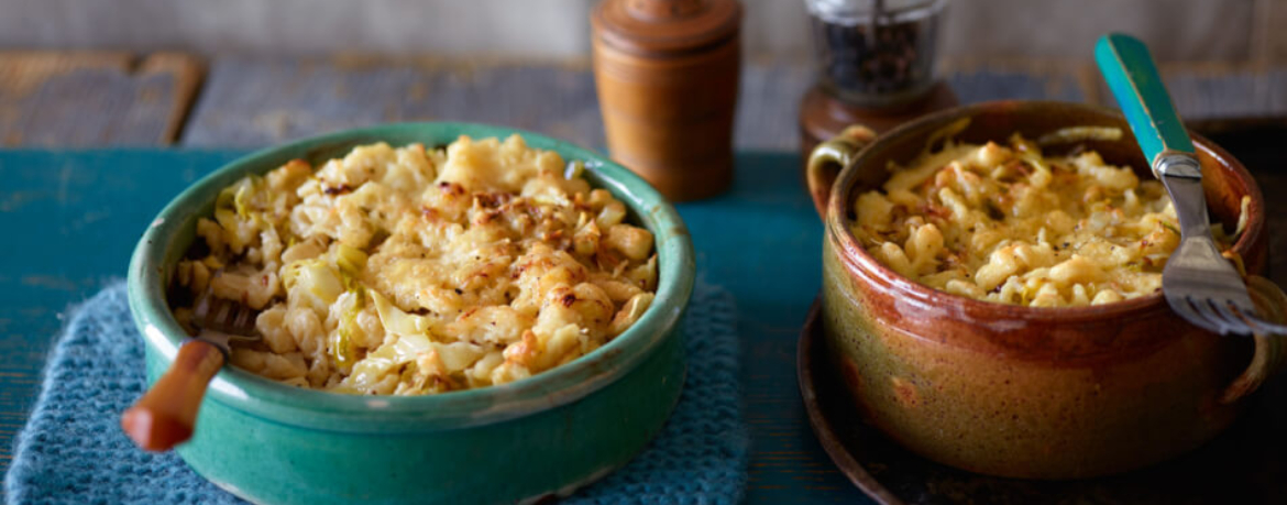 Überbackene Spätzle mit Kohl für 4 Personen von lidl-kochen.de