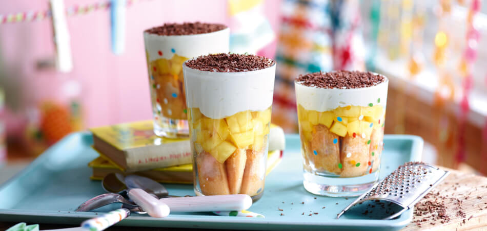 Apfel-Tiramisu im Glas für 4 Personen von lidl-kochen.de