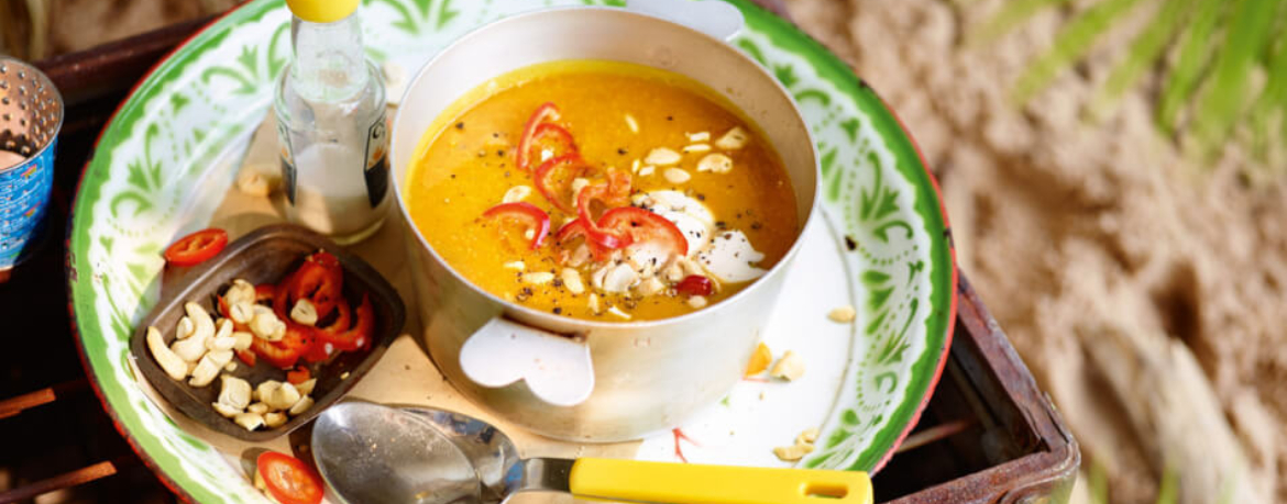 Süßkartoffel-Cashew-Suppe für 4 Personen von lidl-kochen.de