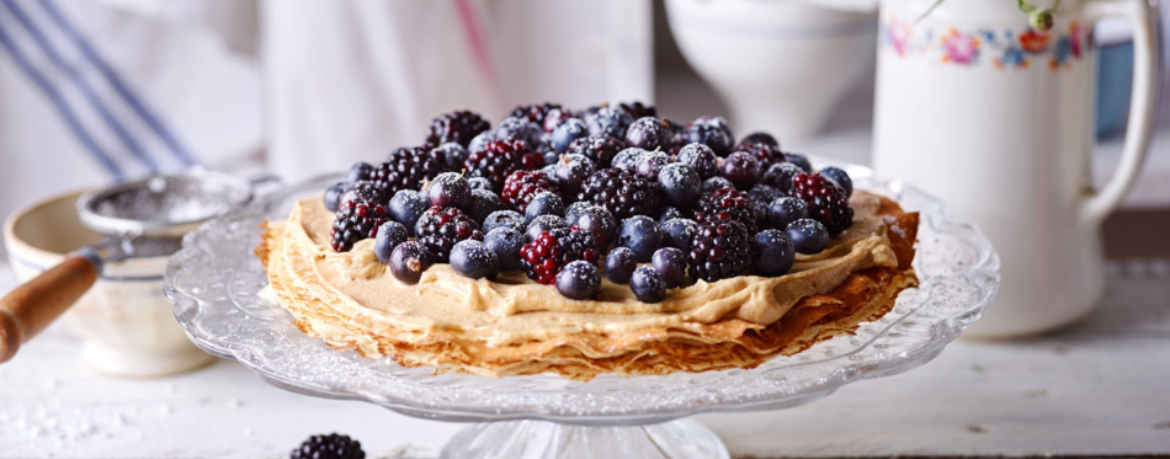 Pfannkuchentorte mit Espressocreme für 10 Personen von lidl-kochen.de