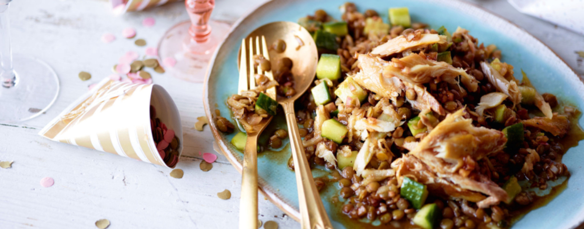 Linsensalat mit Makrele und Apfel für 4 Personen von lidl-kochen.de