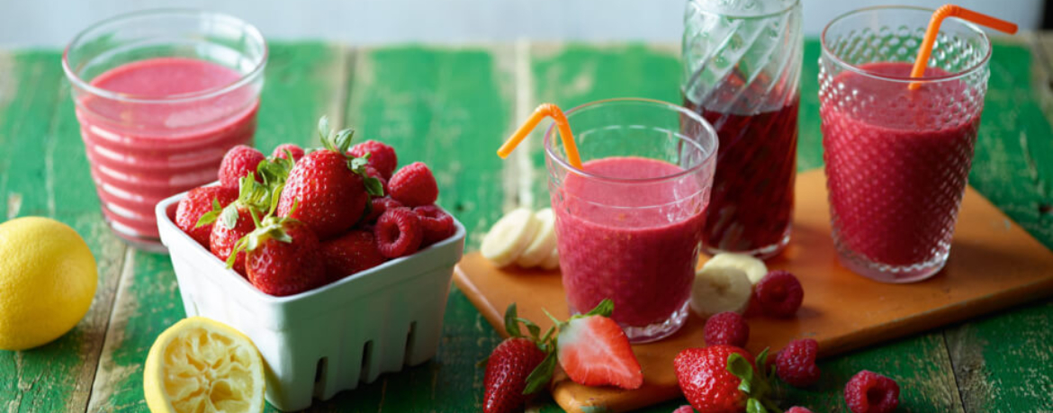 Beeren-Bananen-Smoothie für 4 Personen von lidl-kochen.de