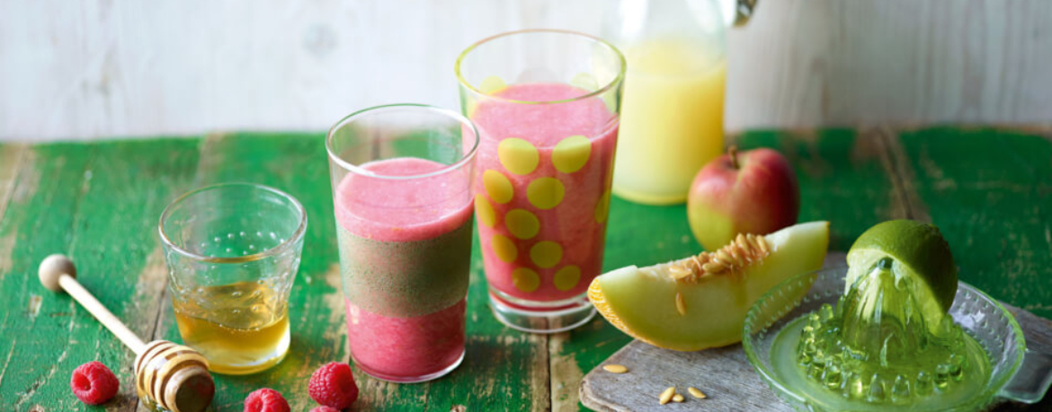 Himbeer-Melonen-Smoothie für 4 Personen von lidl-kochen.de