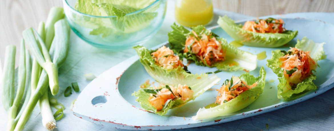 Rohkost im Salatblatt für 4 Personen von lidl-kochen.de