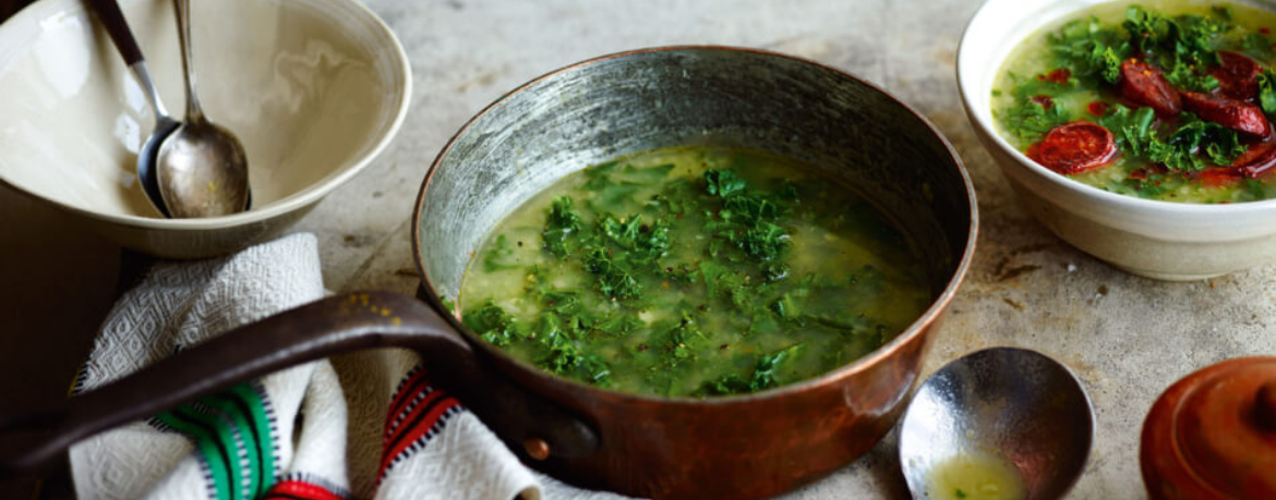 Caldo verde (portugiesische grüne Suppe) für 4 Personen von lidl-kochen.de