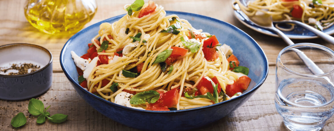Schnell Einfach Nudelsalat Mit Tomaten Und Mozzarella Lidl Kochen