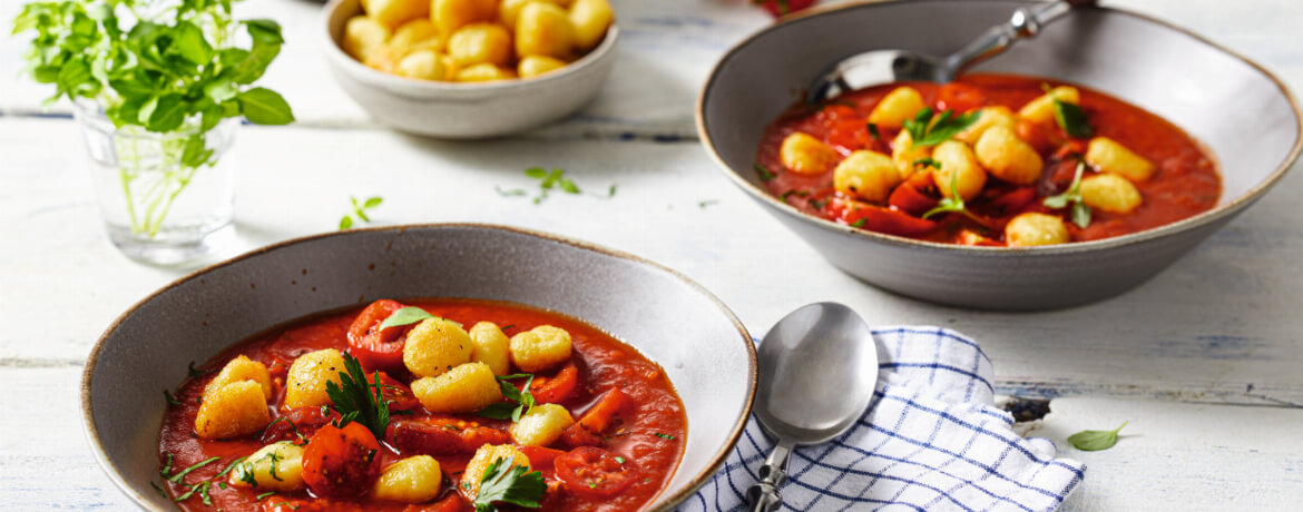 [Schnell &amp; einfach] Tomatensuppe mit Gnocchi | LIDL Kochen