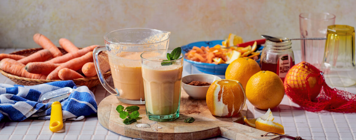Karotten-Orangen-Smoothie für 4 Personen von lidl-kochen.de