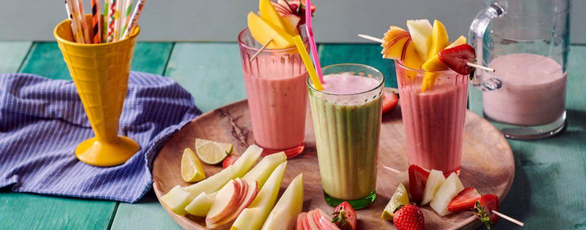 Bunter Fruchtshake für 4 Personen von lidl-kochen.de