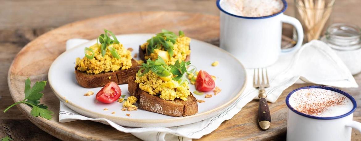 Rührtofu mit geröstetem Krustenbrot für 4 Personen von lidl-kochen.de