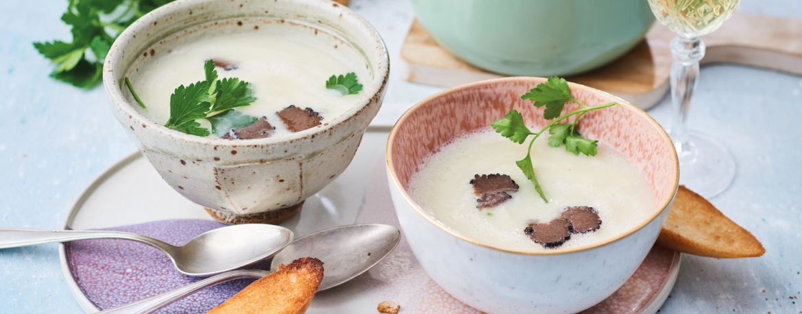 Selleriesuppe mit Sommertrüffel für 4 Personen von lidl-kochen.de