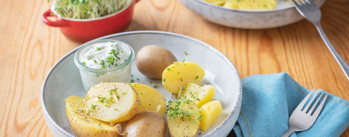 [Schnell &amp; einfach] Pellkartoffeln mit Kräuterquark | LIDL Kochen