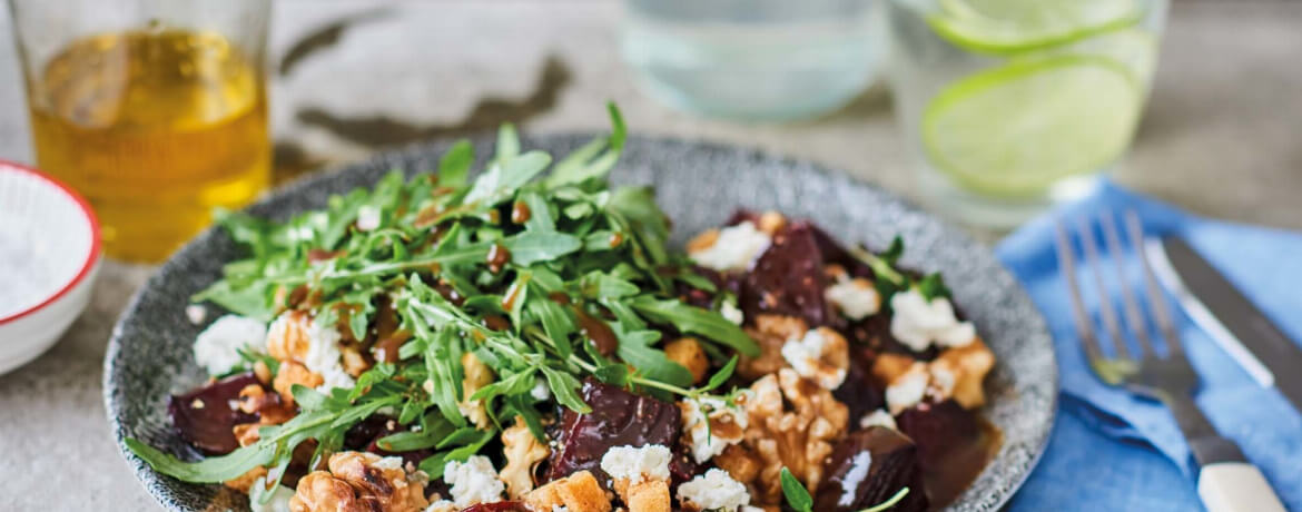 Rucola-Salat mit Roter Bete aus dem Ofen - Rezept | LIDL Kochen