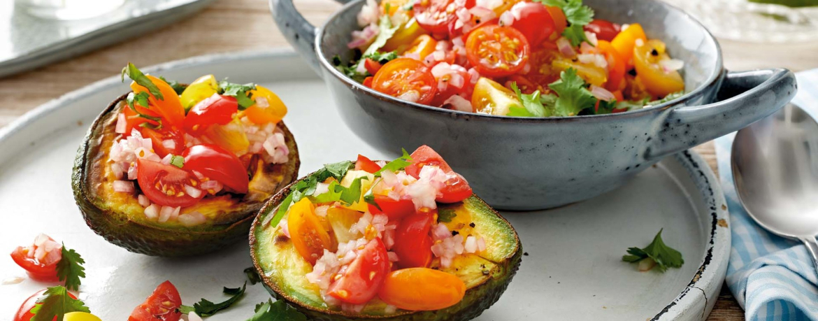 Gebratene Avocado mit Tomatensalsa für 4 Personen von lidl-kochen.de