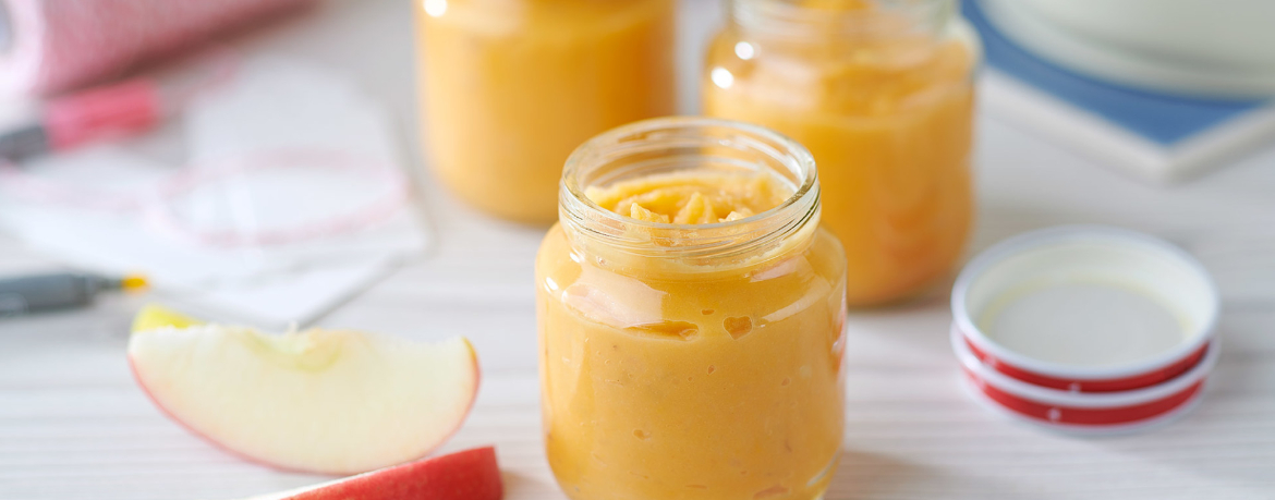 Babybrei mit&nbsp;Süßkartoffel, Pastinake und Apfel für 1 Personen von lidl-kochen.de