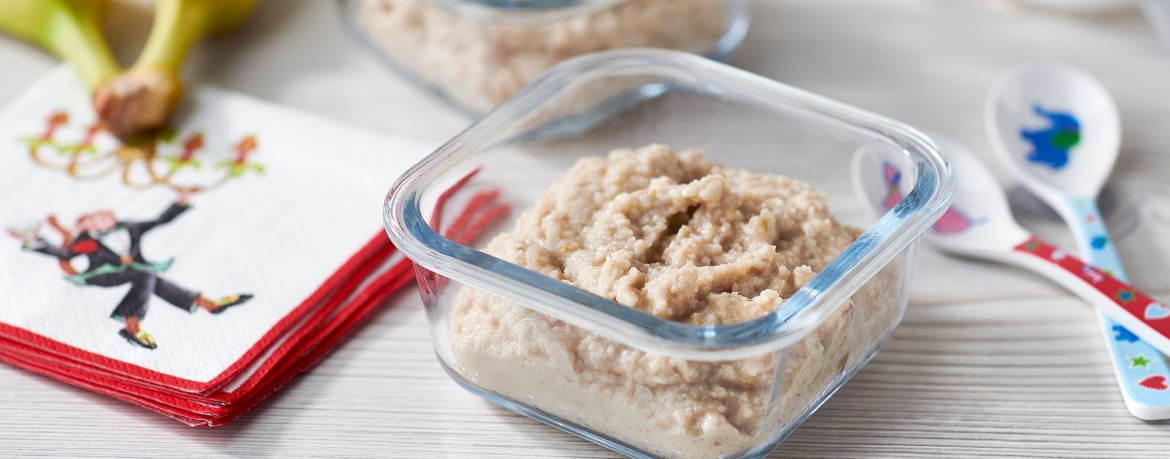 Babybrei mit Couscous, Banane und Birne für 1 Personen von lidl-kochen.de