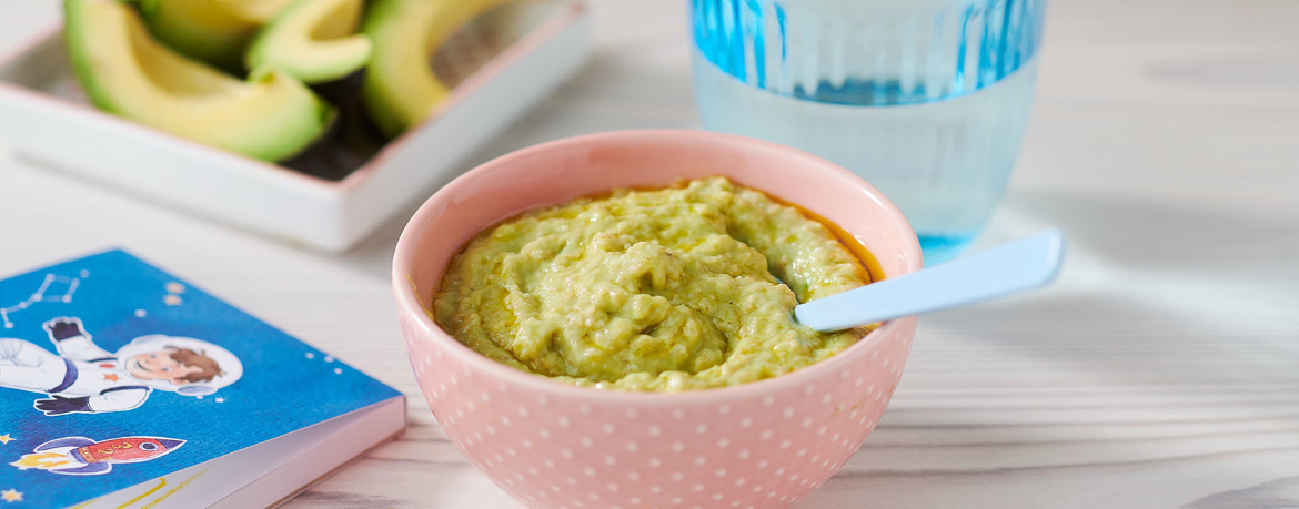 Babybrei mit Haferflocken, Bananen und Avocado für 1 Personen von lidl-kochen.de