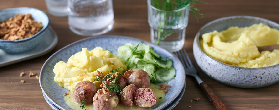 Vegane Köttbullar mit Püree - Rezept | LIDL Kochen