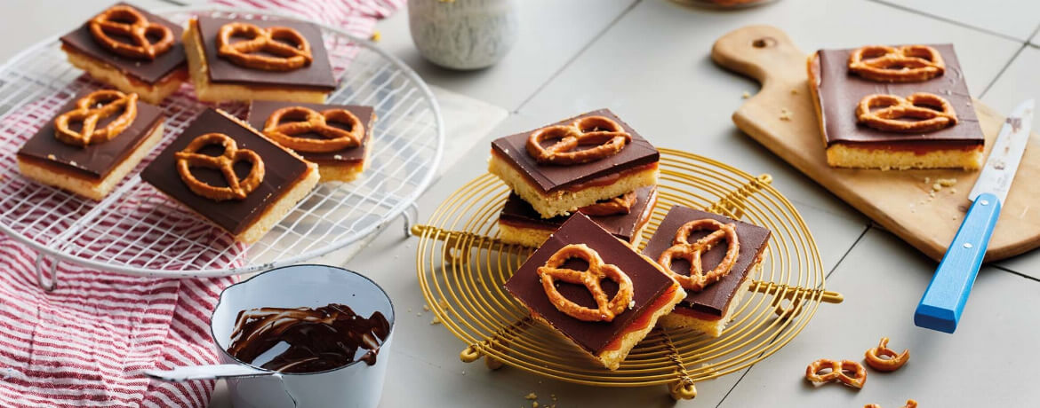 Schnell Einfach Karamell Bars Mit Salzbrezeln Lidl Kochen