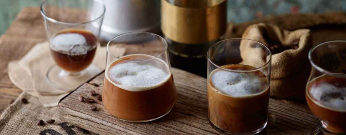 Cold Brew Coffee mit Vanillemilch für 4 Personen von lidl-kochen.de