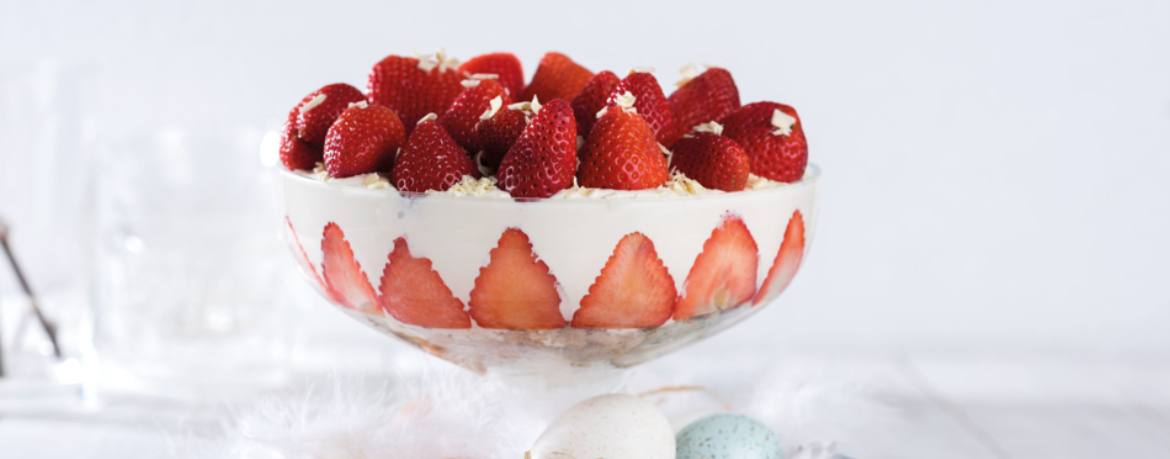 Kokos-Erdbeer-Trifle für 4 Personen von lidl-kochen.de