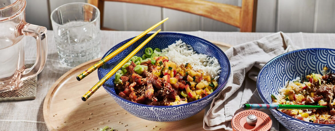 Bulgogi mit Ingwer und Reis - Rezept | LIDL Kochen