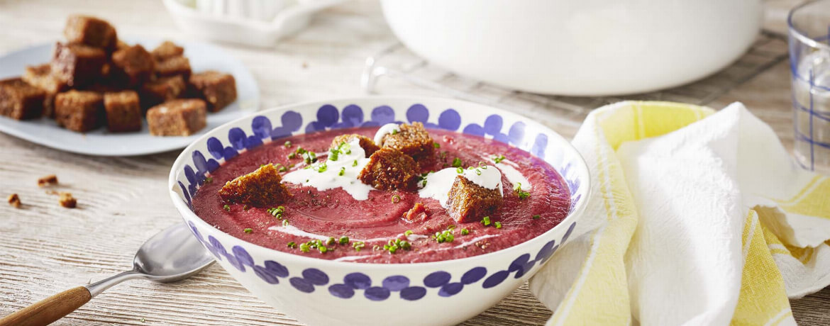 Rote-Bete-Suppe mit Kokosmilch - Rezept | LIDL Kochen