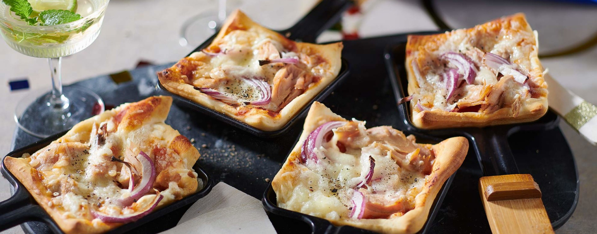 Pizza-Raclette mit Thunfisch - Rezept | LIDL Kochen