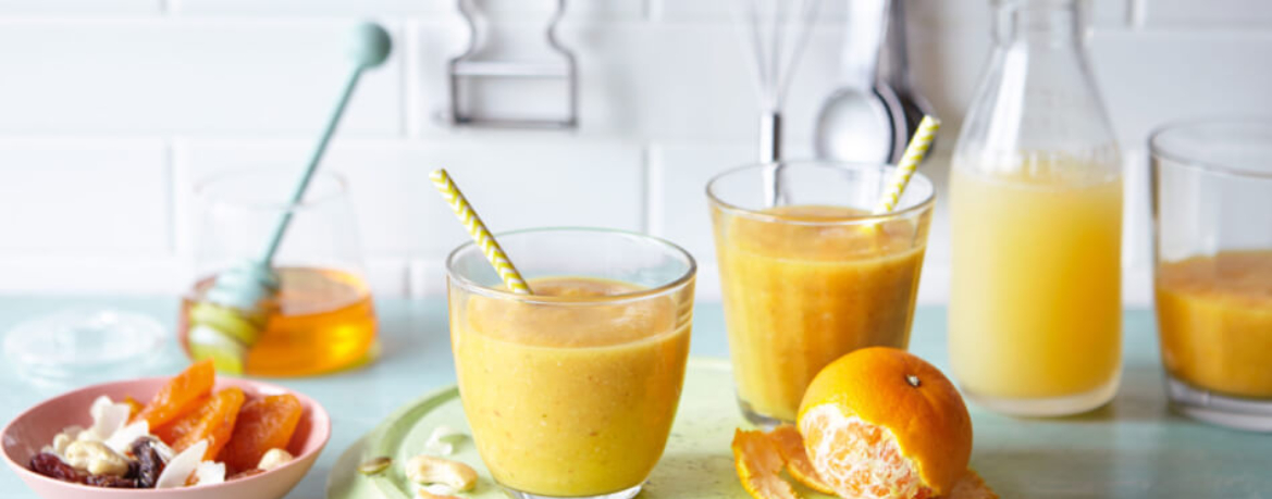 Apfel-Clementinen-Smoothie mit Cashewkernen für 4 Personen von lidl-kochen.de