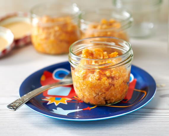 Babybrei mit Haferflocken, Süßkartoffel und Apfel für 1 Personen von lidl-kochen.de