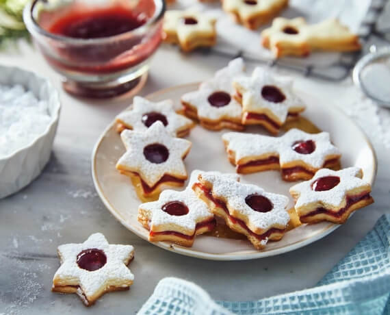 Spitzbuben Plätzchen für 10 Personen von lidl-kochen.de