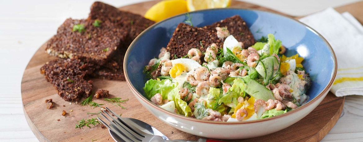 Nordseekrabben-Salat für 4 Personen von lidl-kochen.de